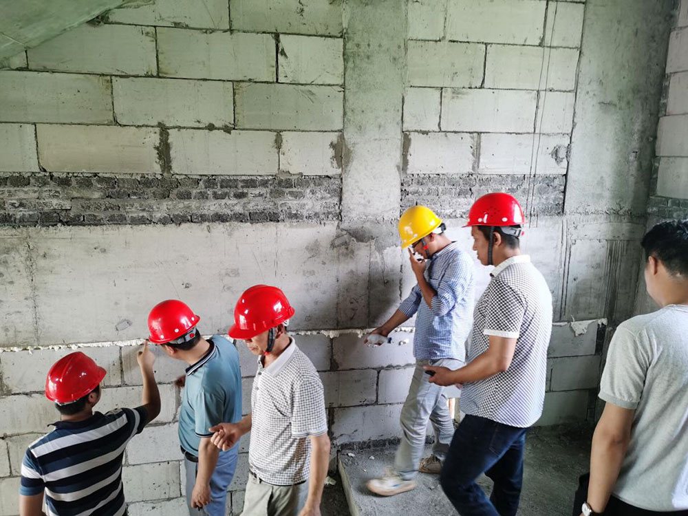 江南實驗小學2#教輔樓完成一、二層主體結構驗收